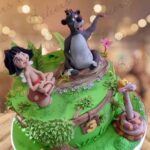 Jungle Book Kids Birthday Fondant Cake Bakersfun