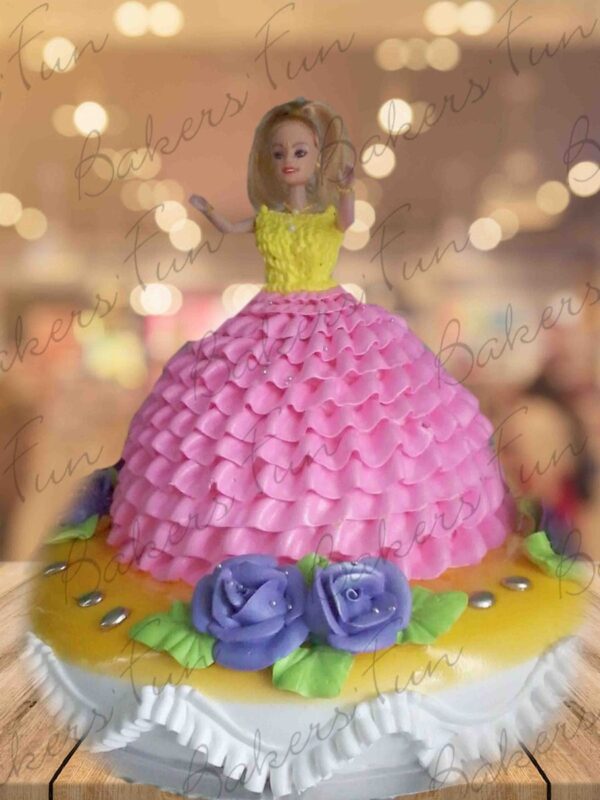 Super clearance barbie cake