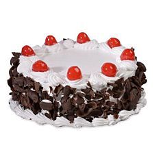 Simply Black Forest Half KG Cake - Bakersfun