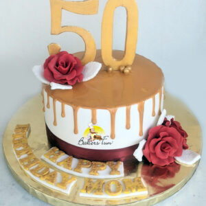 60Th Birthday Cakes Archives - Bakersfun